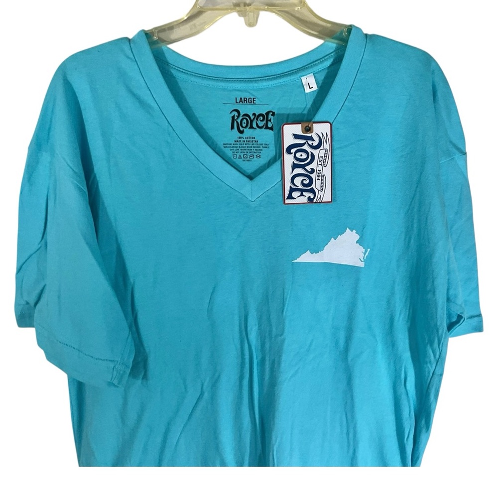 Royce Brand Virginia Graphic Print T-Shirt Size Large